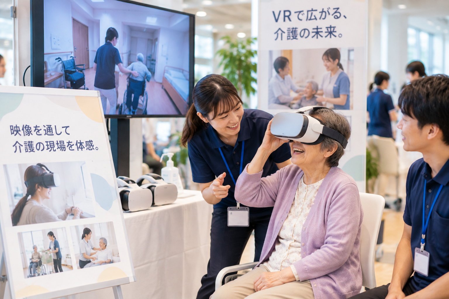 VR体験のイメージ